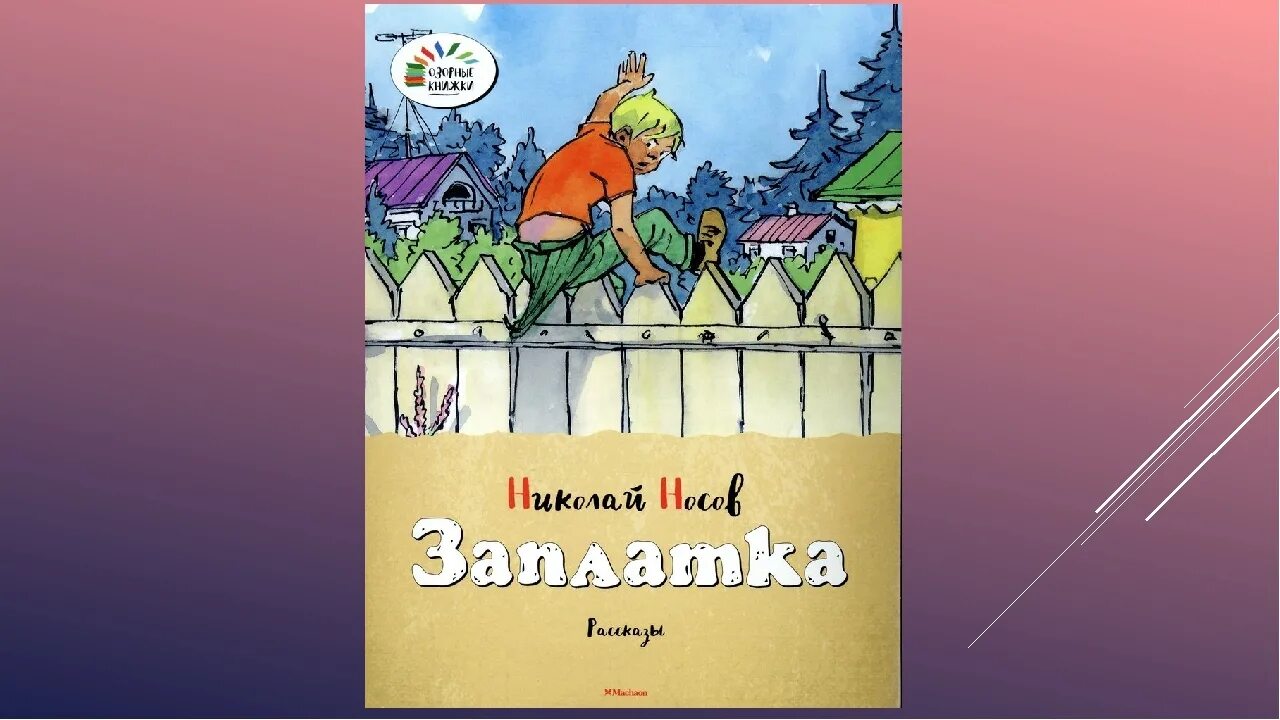 Рассказ н.н.Носова «заплатка». Носов заплатка книга.