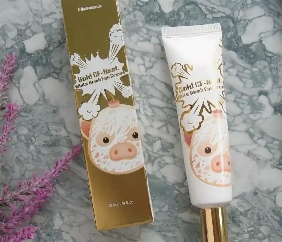 Gold cf. Elizavecca Gold CF-Nest White Bomb Eye Cream, 30мл. Крем для век Ласточкино гнездо Elizavecca. Gold CF-Nest White Bomb Eye Cream. [Elizavecca] Gold CF-Nest White Bomb Eye Cream 30ml (Weight : 48g.