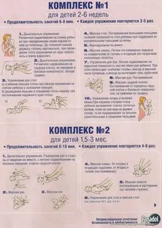 Комплексы массажа и гимнастики для детей
