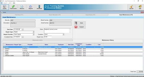Track tracking system