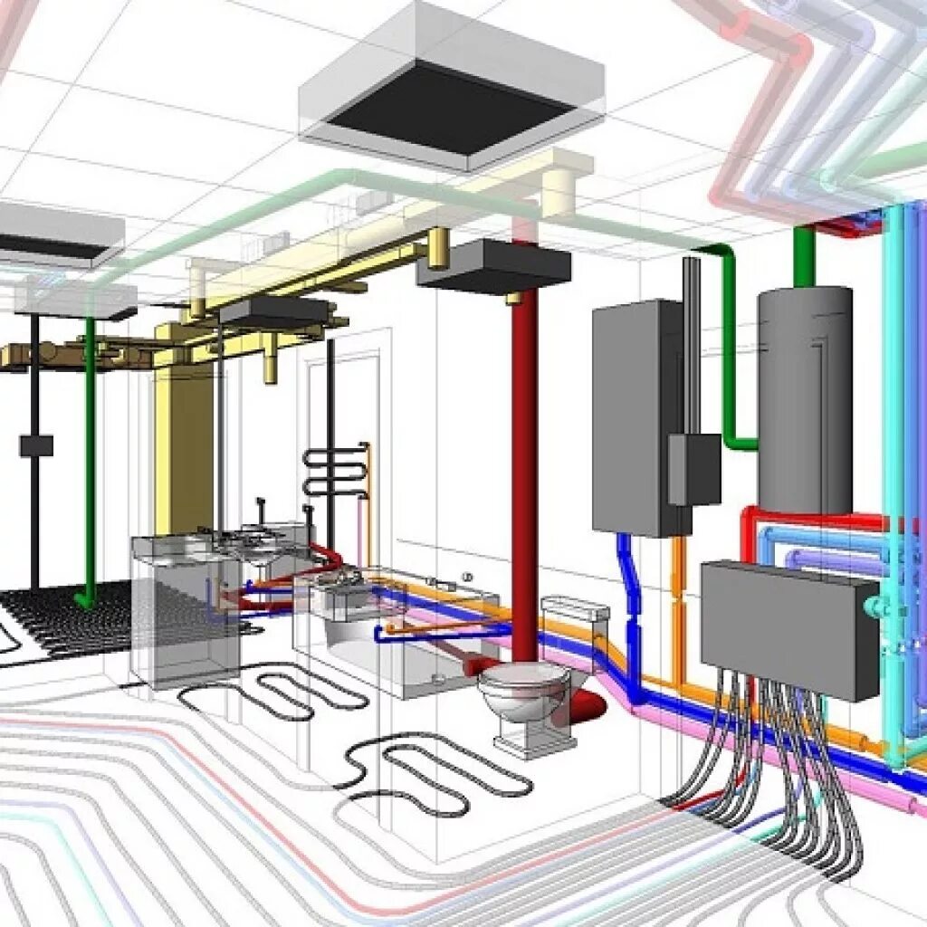 Проектирование отопления. Проектирование вентиляции и кондиционирования. Проектирование инженерных сетей. Инженерные коммуникации здания. Какие коммуникации в доме
