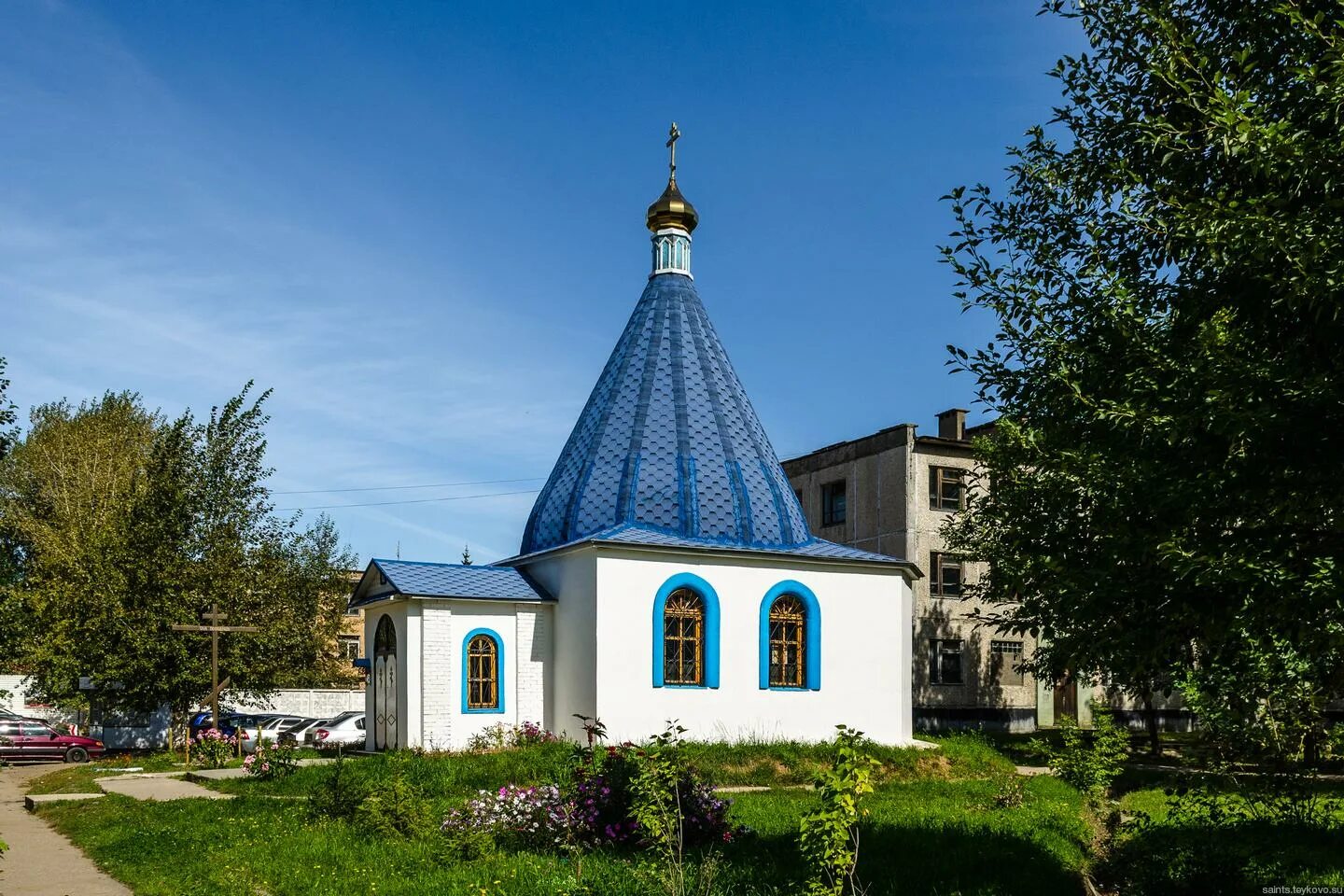 Тейково. Церковь в Тейково Ивановской области. Храм Николая Чудотворца Тейково. Городок красные Сосенки Тейково. Часовня Тейково.