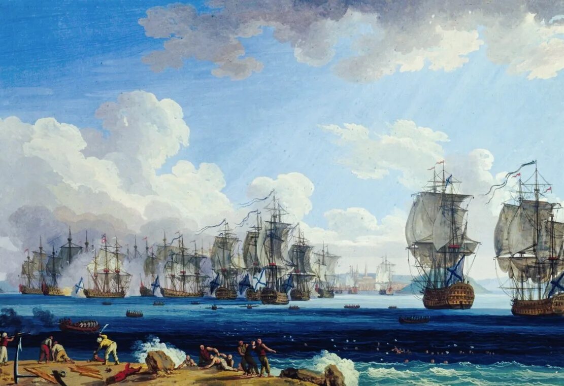 Чесменское морское сражение год. Чесменское сражение 1770. якоб хаккерт чесменское сражение. чесменская битва турецкий флот.