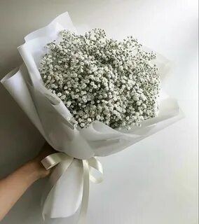 Средний букет гипсофил