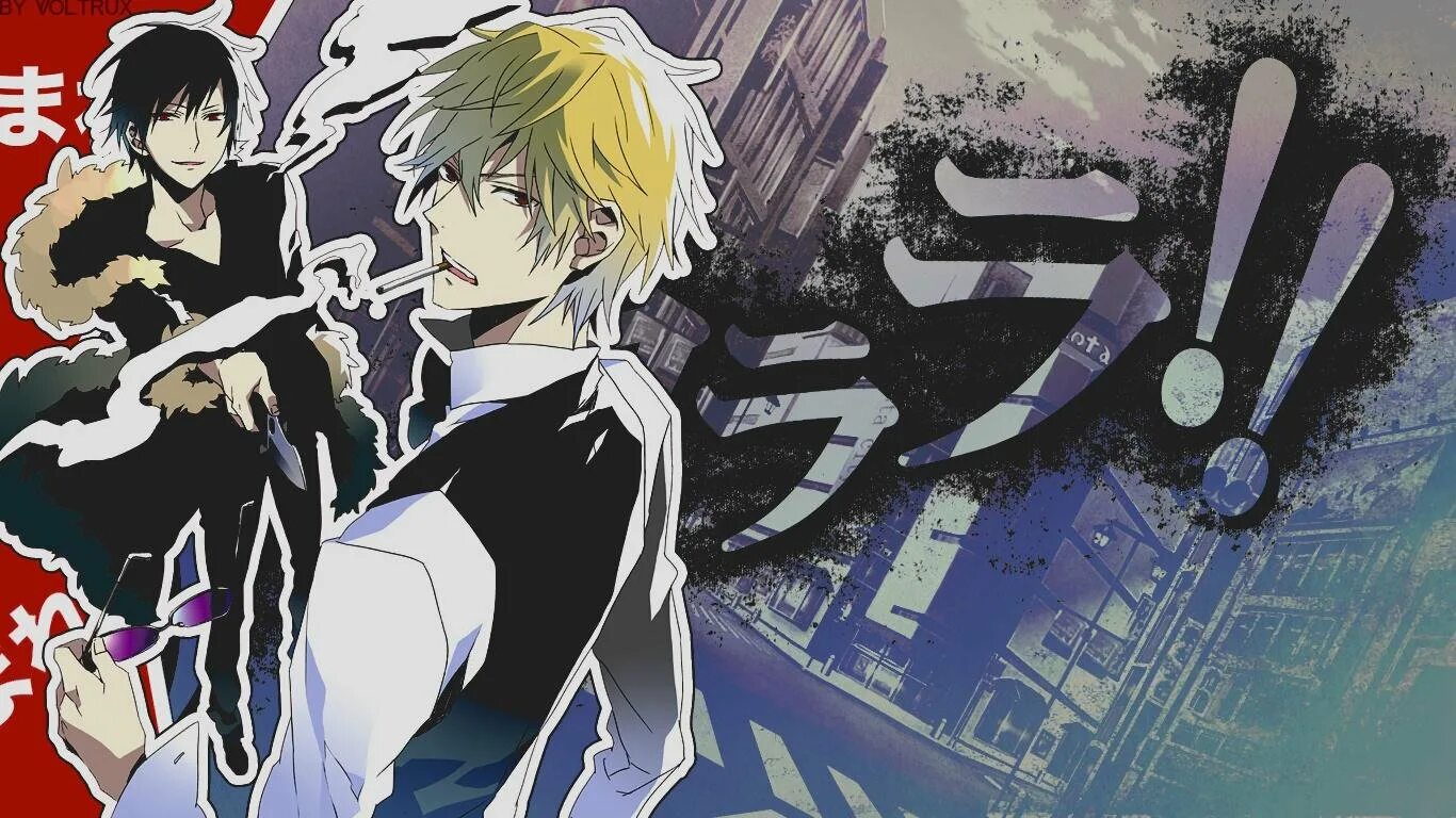 Шизуо Хейваджима арт. Shizuo Izaya. Дюрарара Сидзуо арт. Сеним сеним на русском