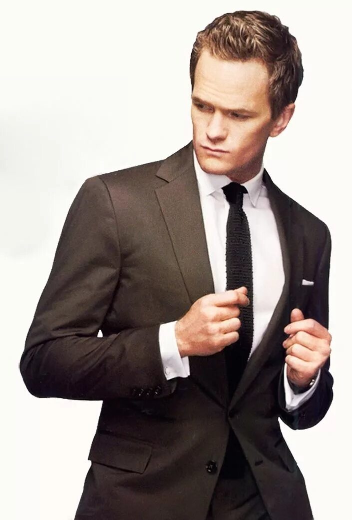 He dressed up