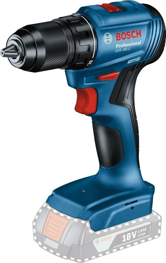 Дрель шуруповерт bosch gsr 185 li. Gsr 185.