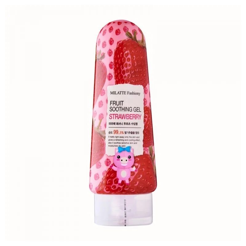 Гель Milatte fashiony Fruit Soothing Gel - Banana. Milatte гель Milatte fashiony Fruit Soothing Gel - Strawberry. МЛТ гель Milatte fashiony Fruit Soothing Gel - Strawberry. Milatte, гель для лица и тела многофункциональный fashiony Fruit Soothing Gel - Kiwi 200гр. Купить гели с доставкой