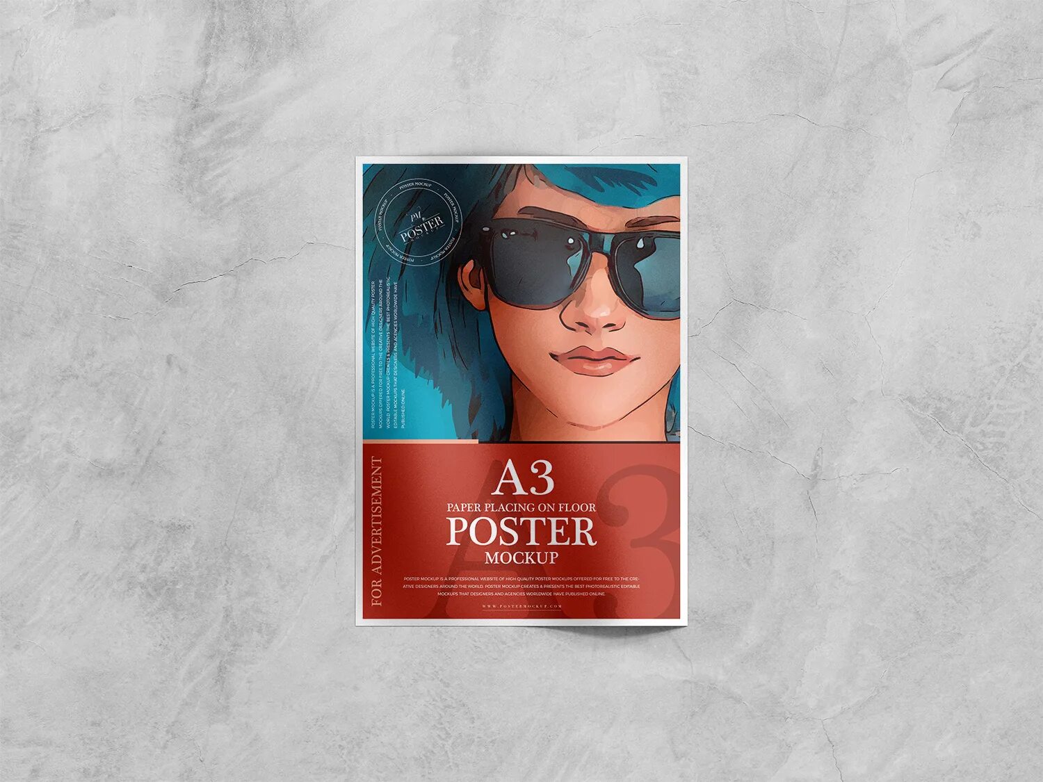 Poster Mockup. Мокап для 3 плакатов витрина. Poster Mockup Outdoor women. Paper places