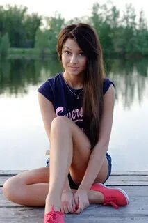 Раскрепощенная девушка