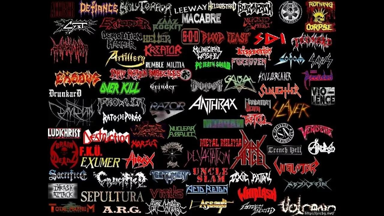 Трэш метал. Логотипы рок групп. Thrash Metal группы. Логотипы трэш метал групп. Metal school