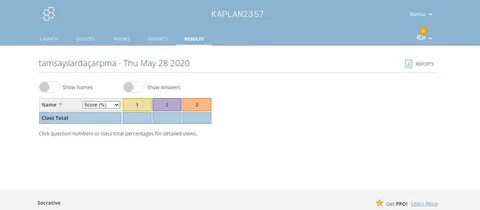 Socrative student