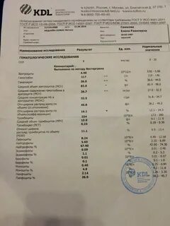 Общий анализ у беременных