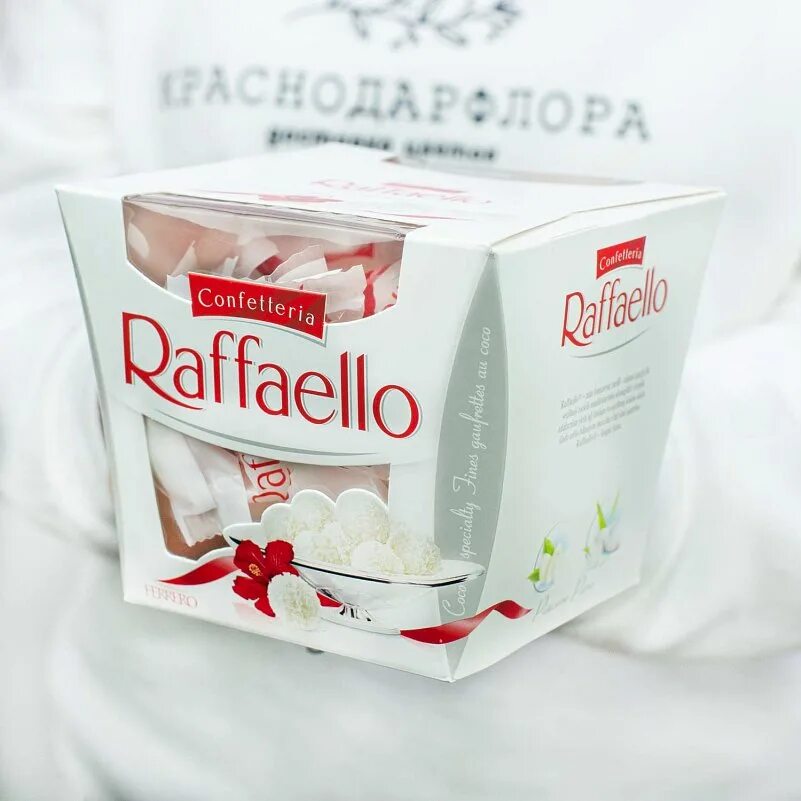 Raffaello 150 гр.. Рафаэлло конфеты 150 гр. Коробка Рафаэлло 150 гр. Raffaello 150g Chocolates Box 6 шт/уп СГ.