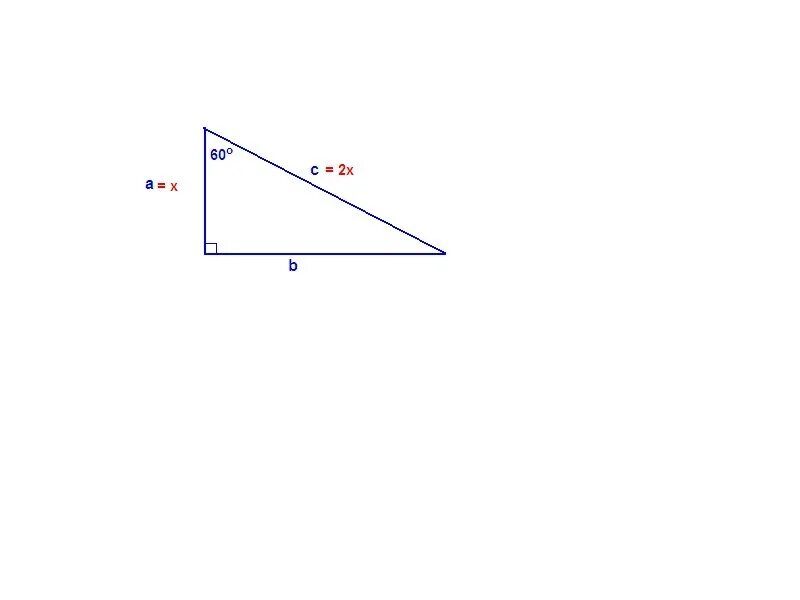Угол 60 градусов теорема