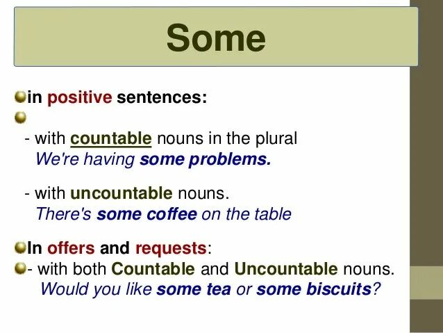 Spotlight 5 some any much many. Countable and uncountable Nouns a an some any правило. Countable and uncountable sentences. Some any countable uncountable. Countable and uncountable a lot of.