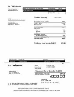 Mobile phone bill