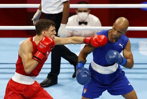 Team GB star Pat McCormack (left) came up short in his gold medal bout agai...