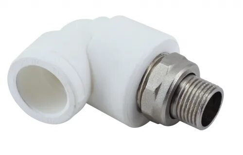 02003. Vtp. угольник комб внр 25х3/4 tr-tb. муфта с американкой для радиатора наружная резьба 20 x 1/2" valfex. сгон угловой никель 3/4".