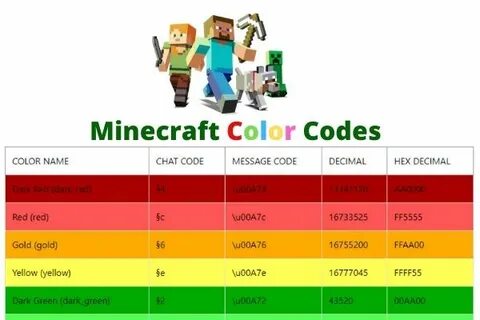 Mc colors