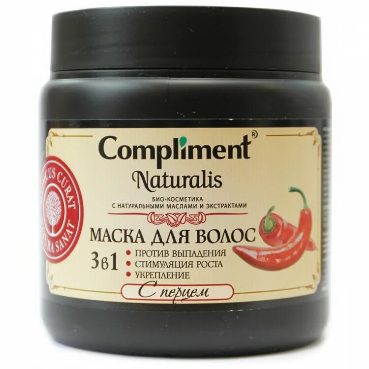 Маска для волос compliment с перцем отзывы. Compliment Naturalis маска для волос 3 в 1 с перцем. Compliment Naturalis маска для волос 3в1 с перцем, 500 мл. Маска для волос с перцем активатор роста compliment 500 мл. Compliment Naturalis маска для волос с перцем против выпадения, 500мл.