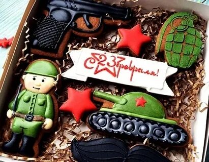 Тортик на 23 февраля мужу и сыновьям