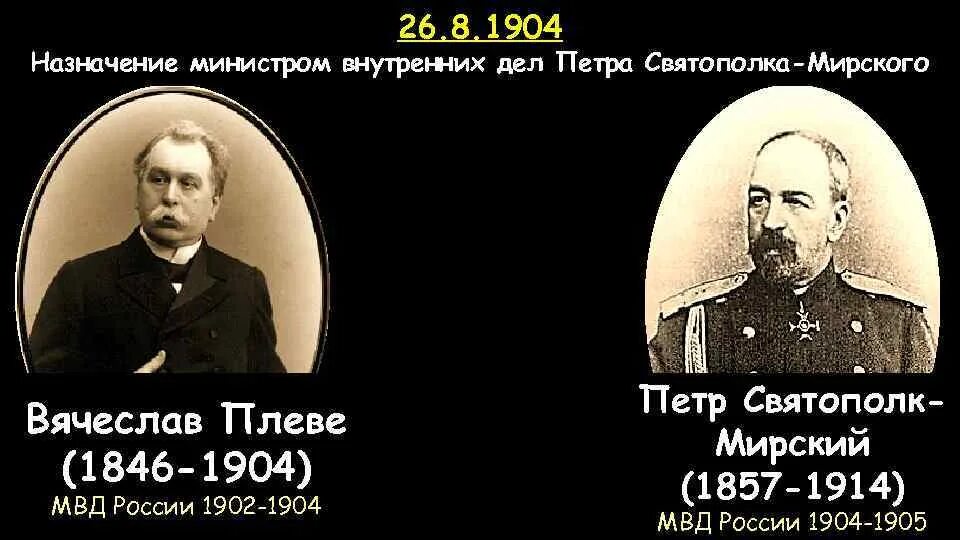 Министр внутренних дел России с 1904 - 1905. 1857 1914 Министр внутренних дел. МВД 1902-1904. Министр внутренних дел в 1904