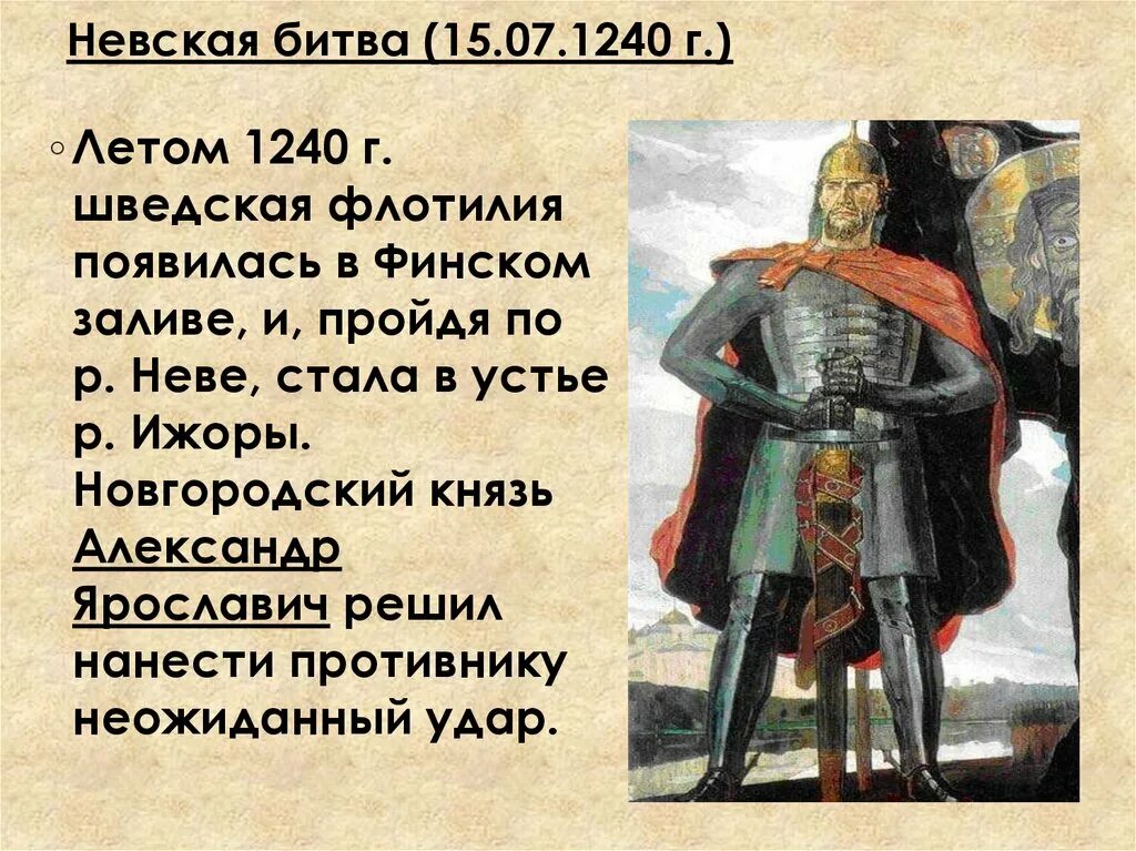 Какое событие произошло в 1240. Невская битва 1240. 15 Июля 1240 Невская битва.