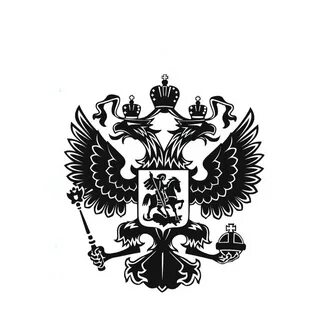 Герб орел вектор