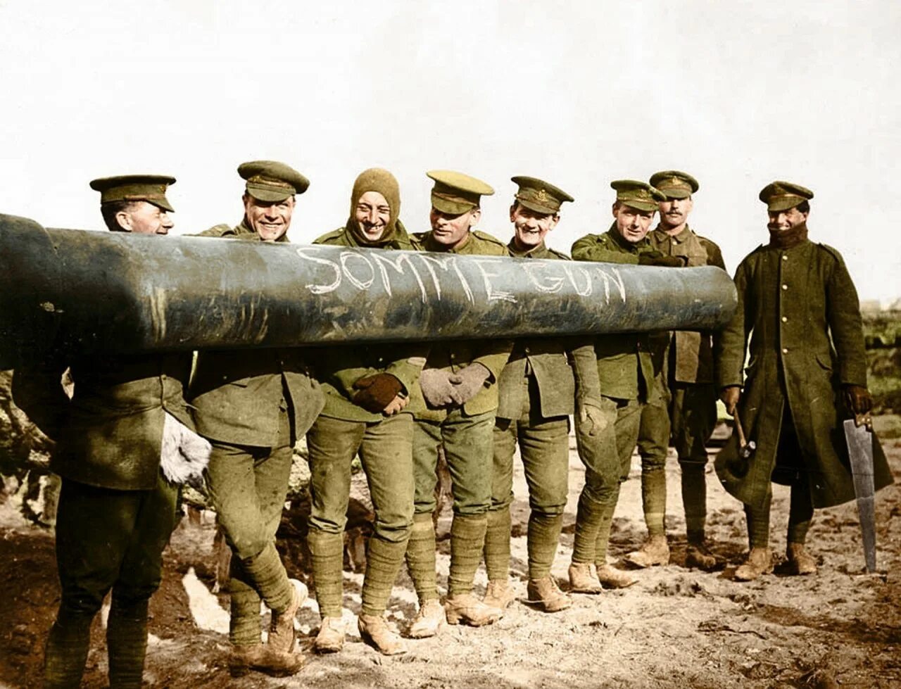 Интересные про войну. Фото первой мировой войны 1914-1918 в цвете.