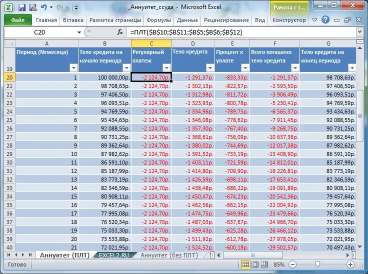 Таблица по расчетам процентов по займу. Таблица ежемесячных платежей в excel. Таблица эксель погашение долга. График платежей таблица эксель. Калькулятор выплат по кредиту