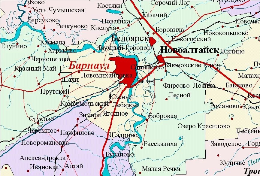 Новоалтайск на карте Алтайского края. Рубцовск Алтайский край на карте. Барнаул на карте России. С Алтайское Алтайский край на карте.