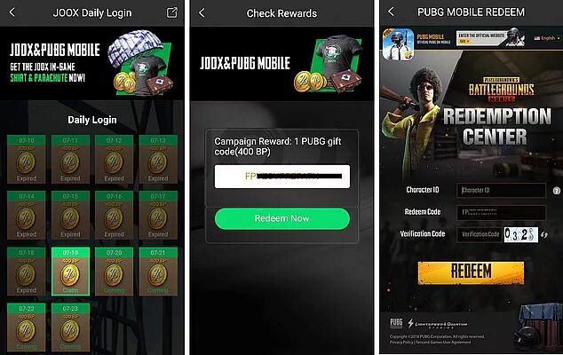 Промокод в ПАБГ мобайл. Промокоды в PUBG mobile. Код погашения ПАБГ мобайл. Коды для ПУБГ.