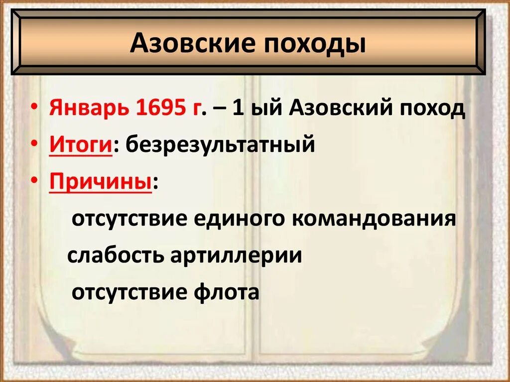 Первый и второй азовский поход. Азовские походы Петра 1695 1696 причины. Азовские походы 1695 1696 итоги. Азовские походы Петра 1. Азовские походы 1695–1696 гг. итог.