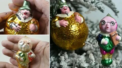Реставрация елочных игрушек из стекла