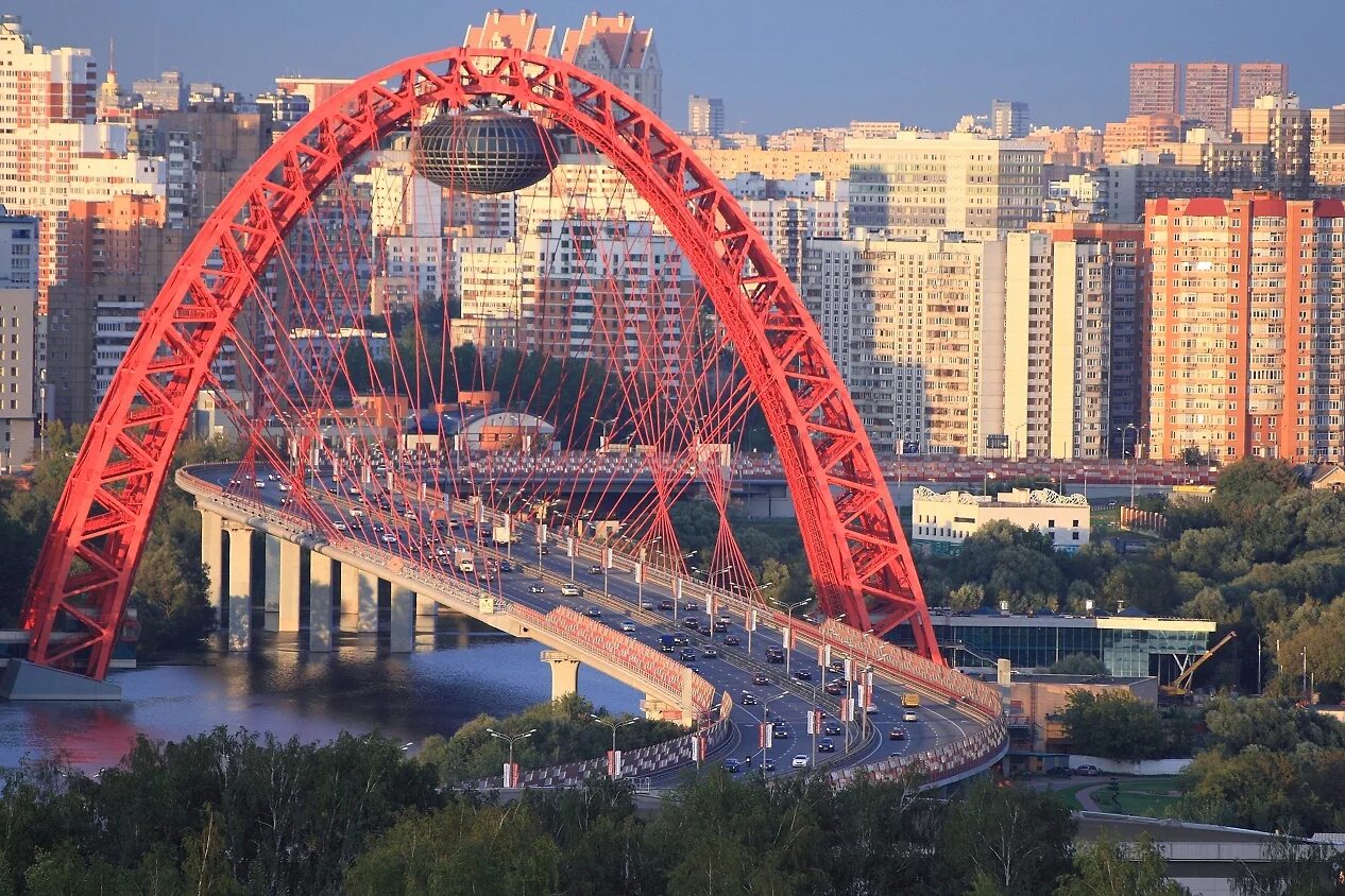 Какие мосты в москве