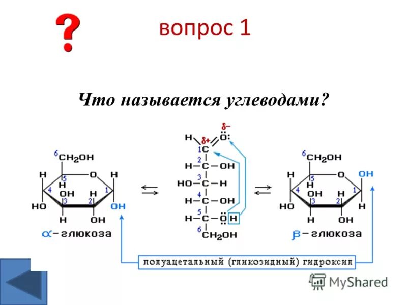 Окончание в названии углеводов