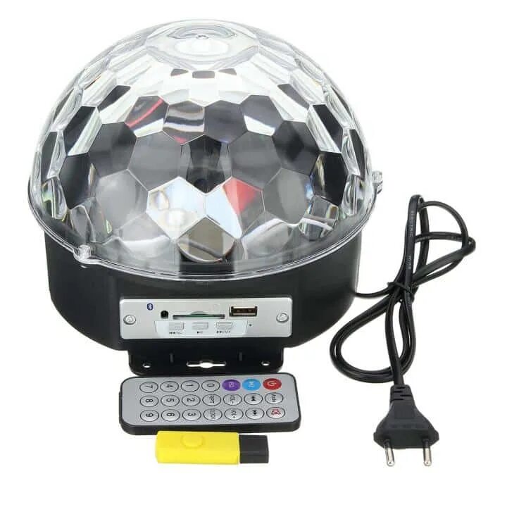 Диско шар Magic Ball BT (Bluetooth, USB, SD, пульт Ду,2*5 Вт, датчик звука). Диско-шар Magic Ball Light с Bluetooth (USB,mp3,MICROSD,aux,led). Светодиодный диско-шар Magic Ball led Crystal. Светодиодный диско шар Crystal Magic Ball Light.