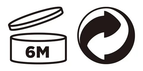 Download 6M Period after opening, PAO symbol and Green Point symbol for cos...