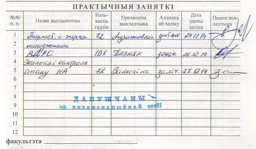 Получить допуск к экзамену. Исправления в зачетной книжке. допуск к сессии. допущен к экзамену. печать допущен к сессии.