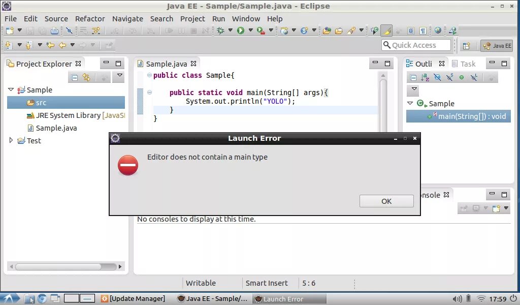 Java editor