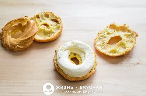 Печенье заварное воздушные колечки