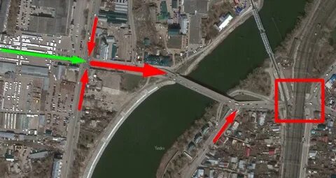 Как доехать до нового моста