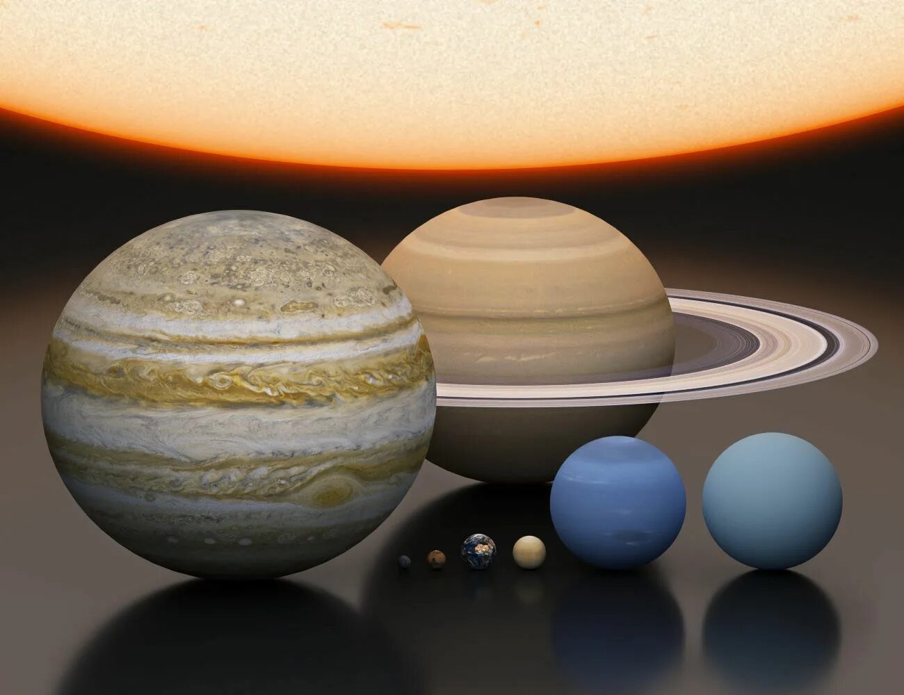 Daniel Glebinski - Solar System In Scale