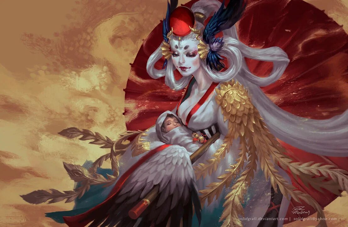 Убумэ. Убумэ Onmyoji. Убумэ японская мифология. Ubume. Японская мифология арты.