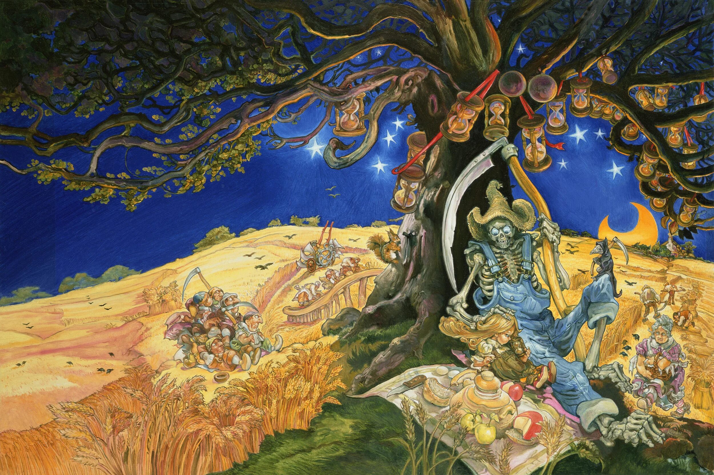 Плоский мир терри пратчетта слушать. Терри пратчетт пол кидби. Джош кирби терри пратчетт плоский мир. Терри пратчетт. Джош кирби иллюстрации плоский мир.