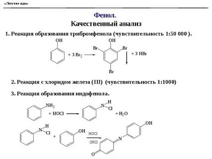 Хлорид фенола