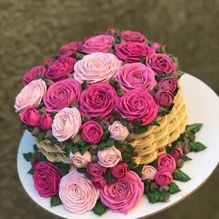Торты розами красивые