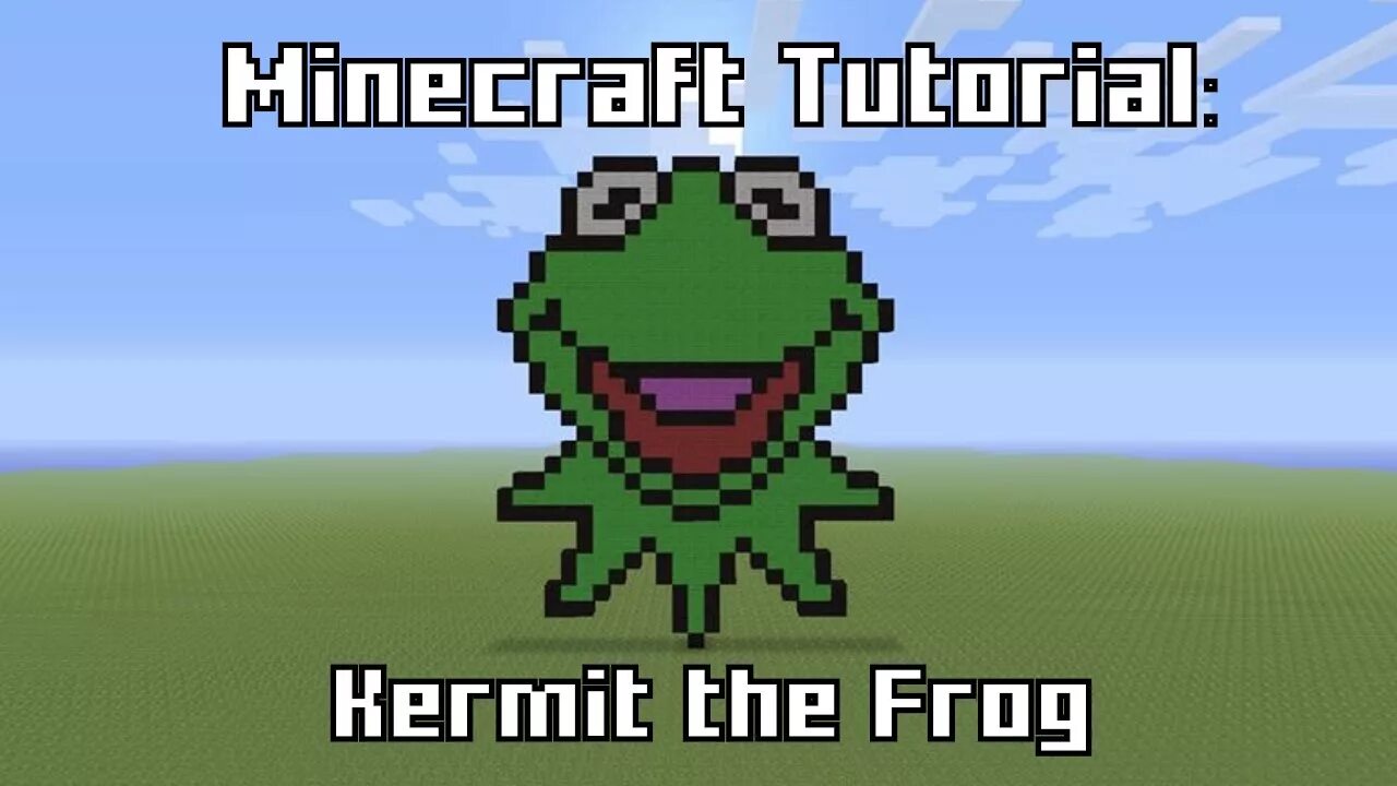 The man from the frog minecraft