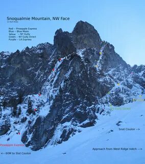 Mountain face